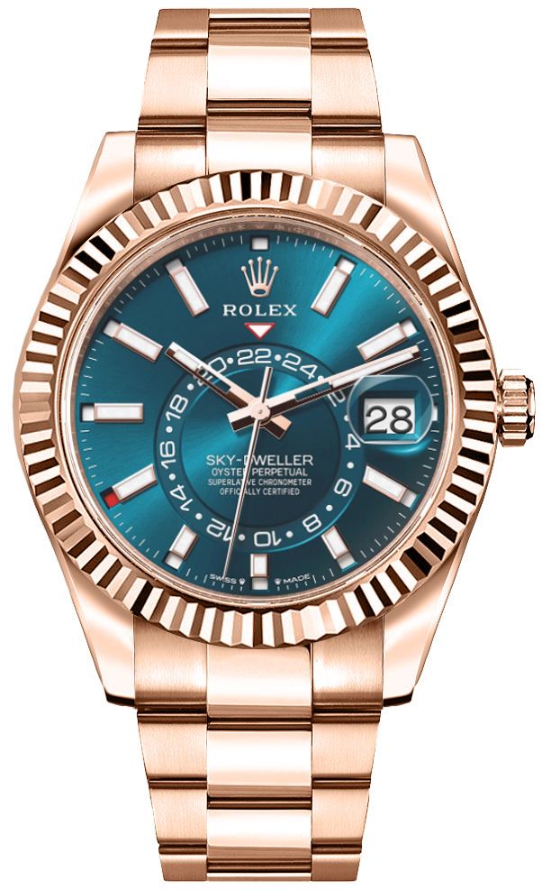 Rolex Sky-Dweller Self Winding Automatic Blue Mens Watch 336935-0001 