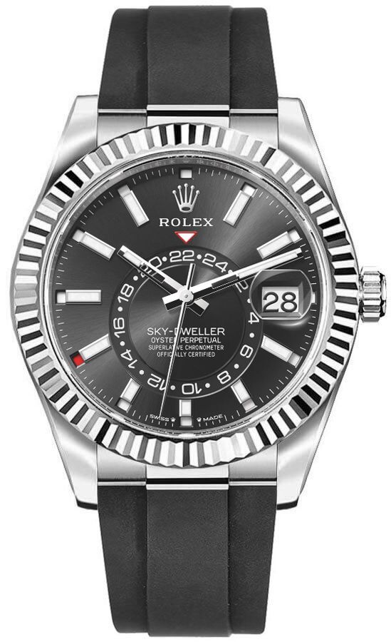 Rolex Sky-Dweller Self Winding Automatic Black Mens Watch 336239-0002 