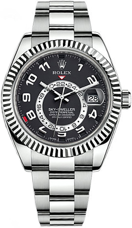 Rolex Sky-Dweller Self Winding Automatic Black Mens Watch 326939-0002 