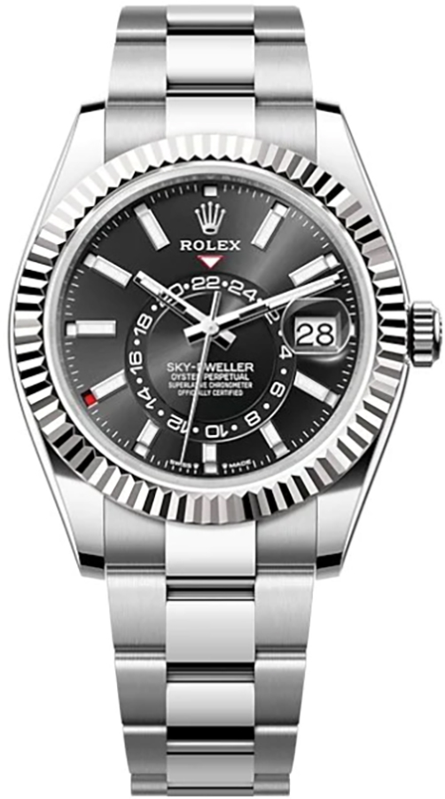 Rolex Sky-Dweller Self Winding Automatic Black Mens Watch 336934-0007 