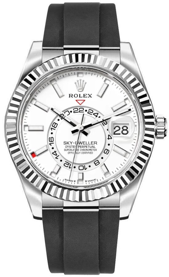 Rolex Sky-Dweller Self Winding Automatic White Mens Watch 336239-0003 
