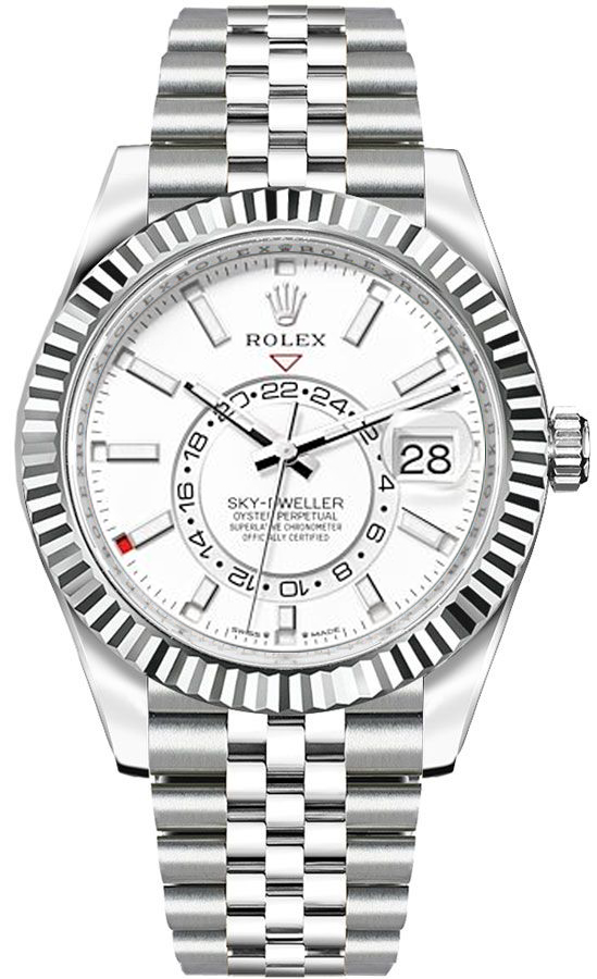 Rolex Sky-Dweller Self Winding Automatic White Mens Watch 336934-0004 