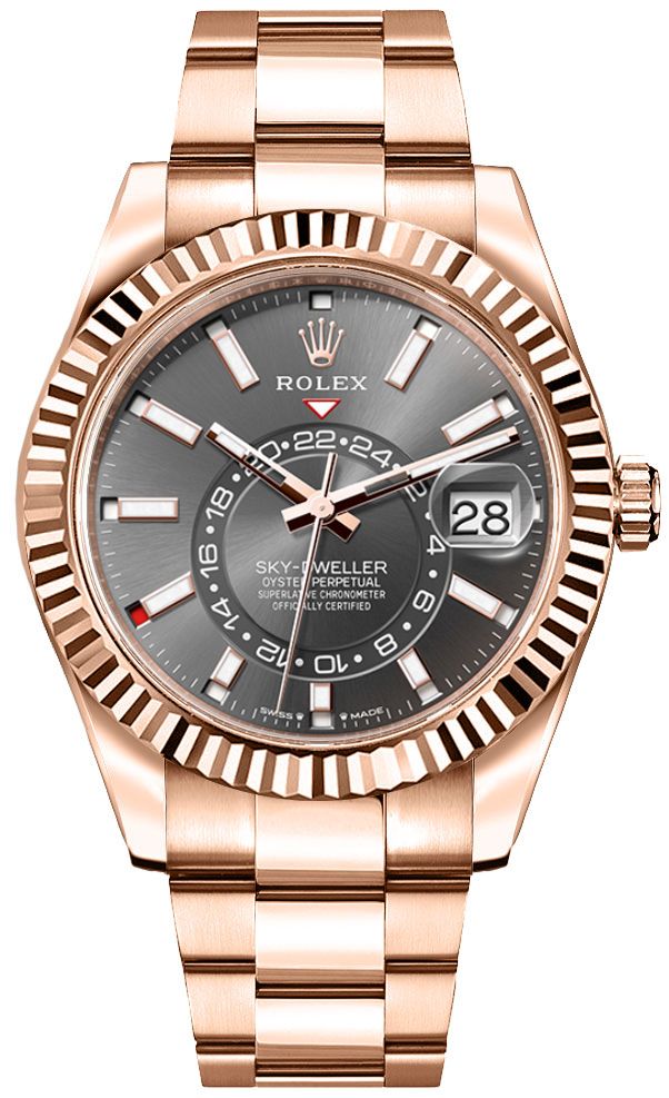 Rolex Sky-Dweller Self Winding Automatic Grey Mens Watch 336935-0004 