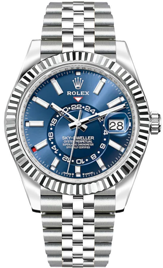 Rolex Sky-Dweller Self Winding Automatic Blue Mens Watch 336934-0006 