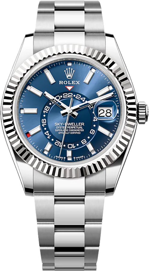 Rolex Sky-Dweller Self Winding Automatic Blue Mens Watch 336934-0005 
