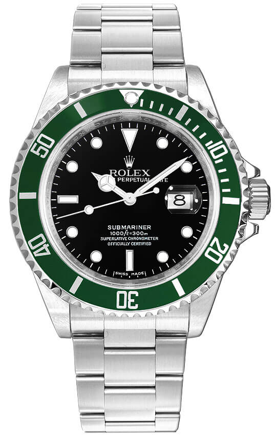 Rolex Submariner Self winding Automatic Black Mens Watch 16610LV-S 