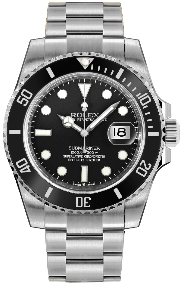 Rolex Submariner Date Black Dial Men's Diving Watch 126610LN-0001 