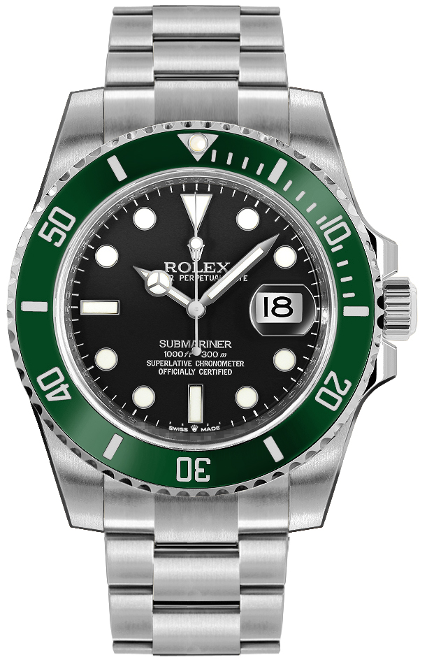 Rolex Submariner Self winding Automatic Black Mens Watch 126610LV-0002 