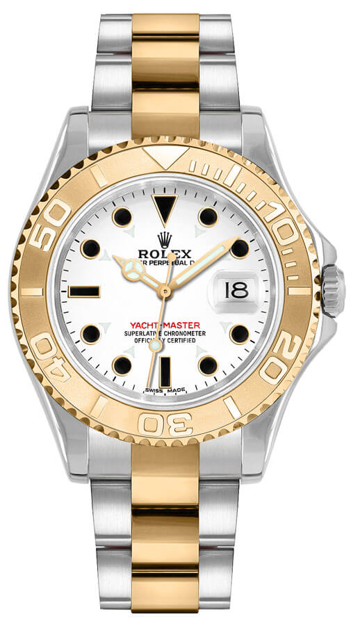 Rolex Yacht-Master Self winding Automatic White Watch 168623-0016 