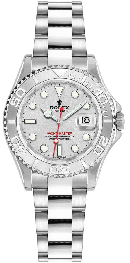 Rolex Yacht-Master Self winding Automatic Silver Ladies Watch 169622 