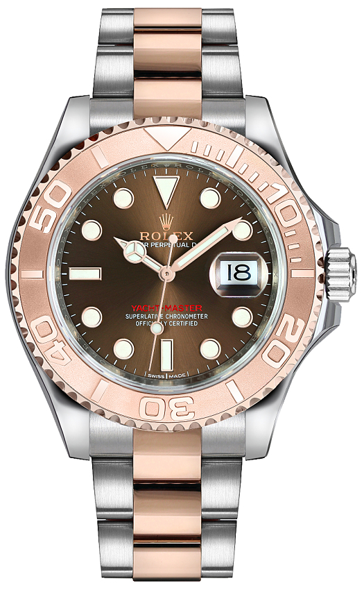 Rolex Yacht-Master Self winding Automatic Chronometer Brown Watch 268621-0003 