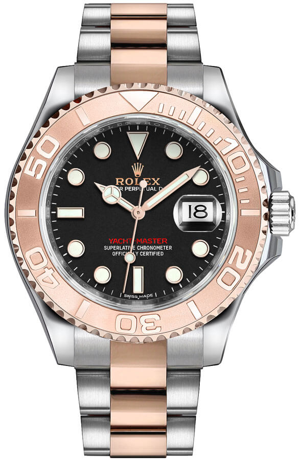 Rolex Yacht-Master Self winding Automatic Black Mens Watch 116621-0002 