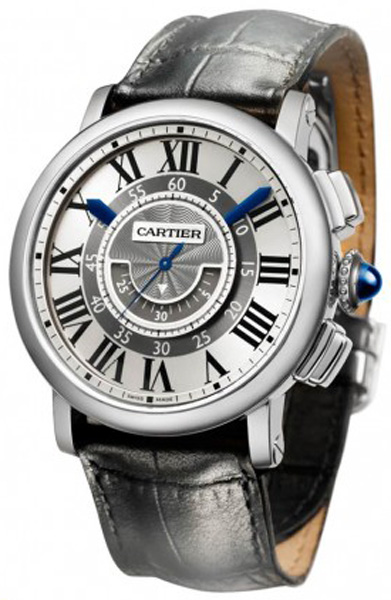 Cartier Rotonde De Cartier Manual Winding Silver Mens Watch W1556051 