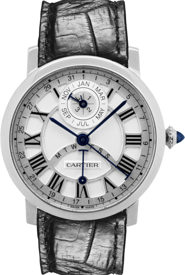 Cartier Rotonde De Cartier Self winding Automatic White Mens Watch W1556218 