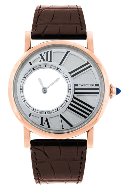 Cartier Rotonde De Cartier Manual Winding White Mens Watch W1556223 