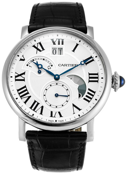 Cartier Rotonde De Cartier Self winding Automatic Silver Mens Watch W1556368 