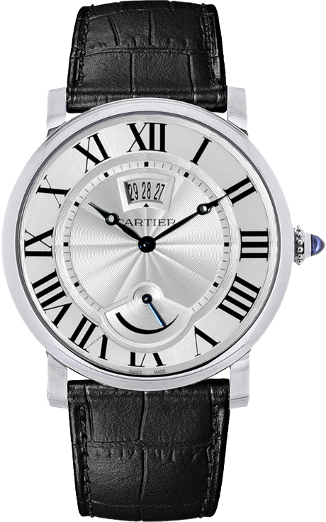 Cartier Rotonde De Cartier Manual Winding Silver Mens Watch W1556369 
