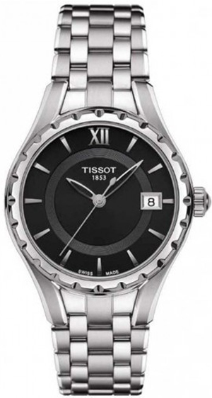 Tissot T-Lady Battery Operated Quartz Black Ladies Watch T0720101105800 