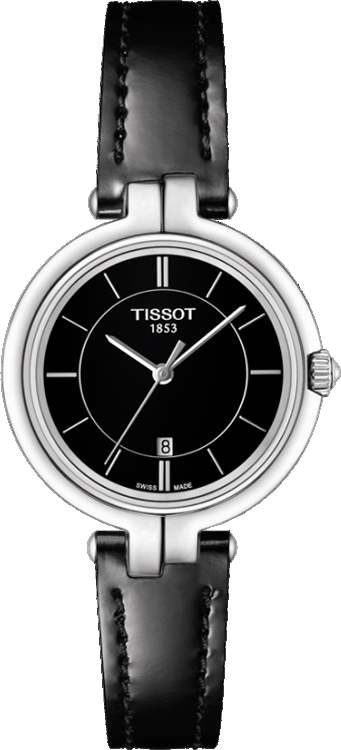 Tissot T-Lady Battery Operated Quartz Black Ladies Watch T0942101605100 