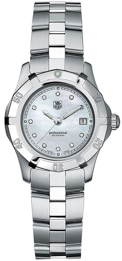 Tag Heuer 2000 Battery Operated Quartz White Ladies Watch WN131H-BA0360 