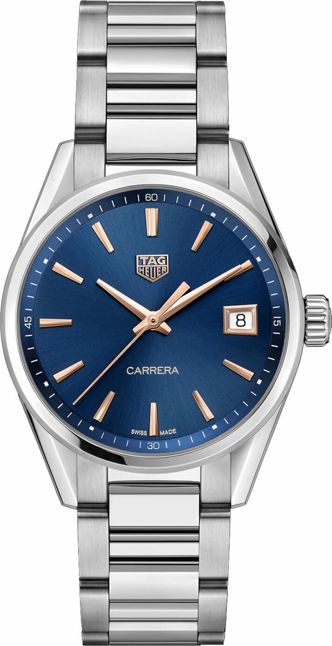 Tag Heuer Carrera Battery Operated Quartz Blue Ladies Watch WBK1312.BA0652 