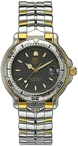 Tag Heuer 6000 Battery Operated Quartz Grey Watch WH1252-BD0679 