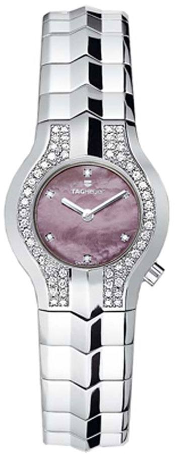 Tag Heuer Alter Ego Battery Operated Quartz Pink Ladies Watch WAA1415-BA0760 