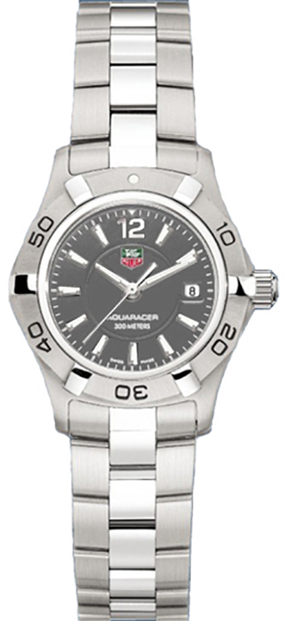 Tag Heuer Aquaracer 
Battery Operated Quartz Grey Ladies Watch WAF141E-BA0812 