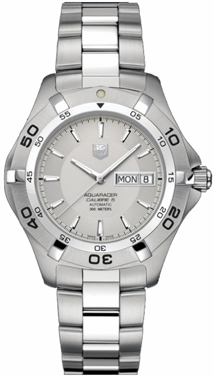 Tag Heuer Aquaracer Self Winding Automatic Silver Mens Watch WAF2011-BA0818 
