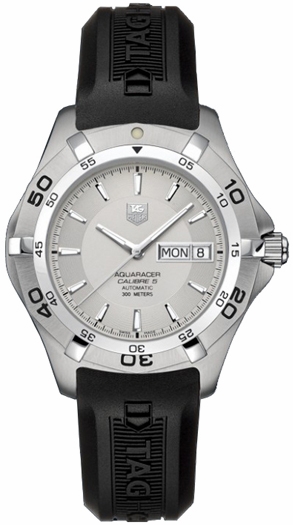 Tag Heuer Aquaracer 
Self winding Automatic Silver Watch WAF2011-FT6027 