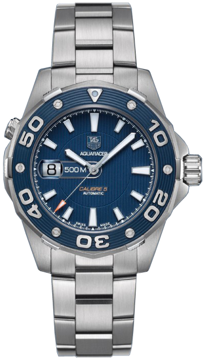 Tag Heuer Aquaracer Self winding Automatic Blue Mens Watch WAJ2112.BA0870 