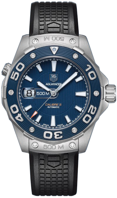 Tag Heuer Aquaracer Self winding Automatic Blue Mens Watch WAJ2112-FT6015 