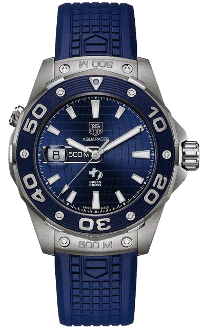 Tag Heuer Aquaracer Self winding Automatic Blue Watch WAJ2116-FT6022 