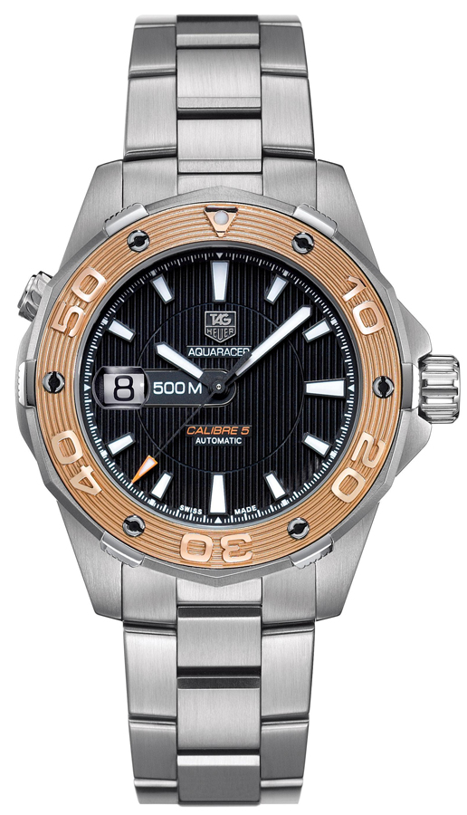 Tag Heuer Aquaracer Self winding Automatic Black Mens Watch WAJ2150-BA0870 