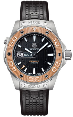 Tag Heuer Aquaracer Self winding Automatic Black Mens Watch WAJ2150.FT6015 