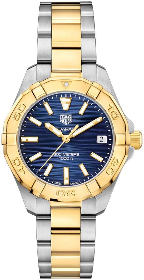 Tag Heuer Aquaracer Battery Operated Quartz Blue Ladies Watch WBD1325.BB0320 
