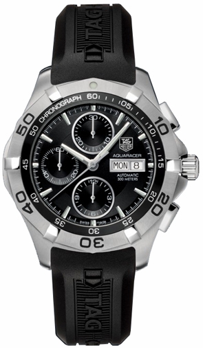 Tag Heuer Aquaracer Self winding Automatic Black Mens Watch CAF2010-FT8011 