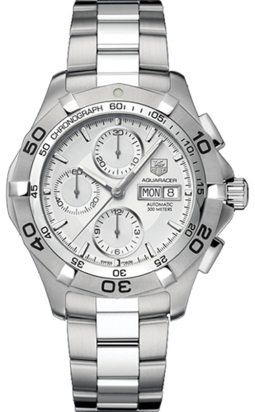 Tag Heuer Aquaracer Self winding Automatic Silver Mens Watch CAF2011.BA0815 
