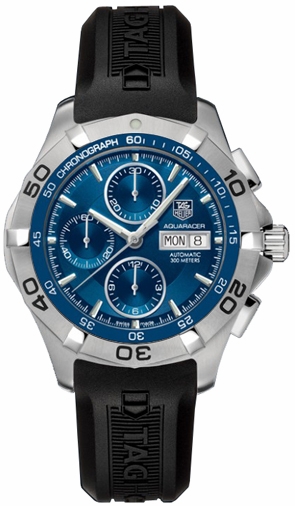 Tag Heuer Aquaracer Self winding Automatic Blue Mens Watch CAF2012-FT8011 