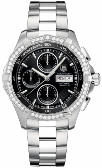 Tag Heuer Aquaracer Self winding Automatic Black Mens Watch CAF2014-BA0815 