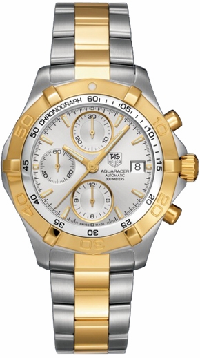 Tag Heuer Aquaracer 
Self winding Automatic Silver Mens Watch CAF2120-BB0816 