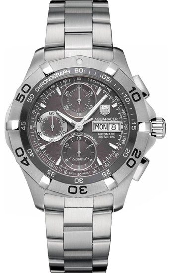 Tag Heuer Aquaracer Self winding Automatic Chronometer Grey Watch CAF5011-BA0821 