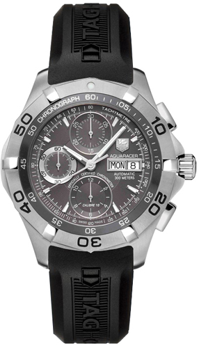 Tag Heuer Aquaracer Self winding Automatic Grey Mens Watch CAF5011-FT8011 