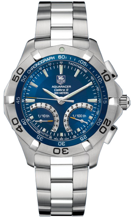 Tag Heuer Aquaracer Hybrid Electro Mechanical Blue Mens Watch CAF7012.BA0815 