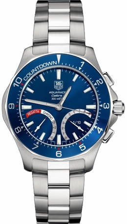 Tag Heuer Aquaracer Hybrid Electro Mechanical Blue Mens Watch CAF7110.BA0803 