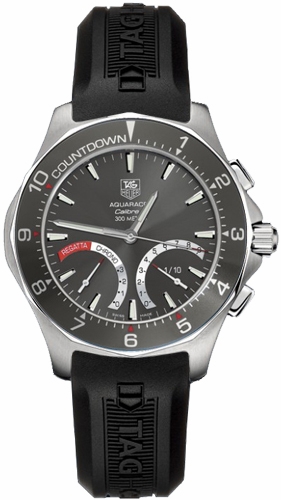Tag Heuer Aquaracer Hybrid Electro Mechanical Grey Mens Watch CAF7111.FT8010 