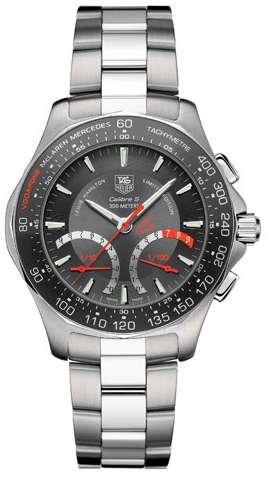 Tag Heuer Aquaracer Hybrid Electro Mechanical Grey Mens Watch CAF7114-BA0803 