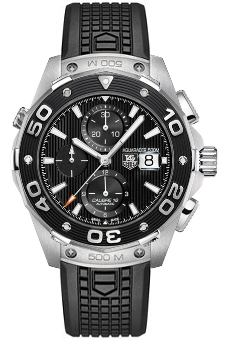 Tag Heuer Aquaracer Self winding Automatic Black Mens Watch CAJ2110-FT6023 