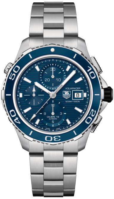 Tag Heuer Aquaracer Self winding Automatic Blue Mens Watch CAK2112.BA0833 