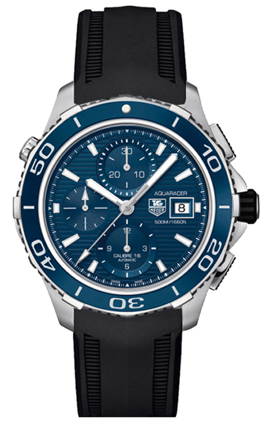 Tag Heuer Aquaracer Self winding Automatic Blue Mens Watch CAK2112-FT8019 